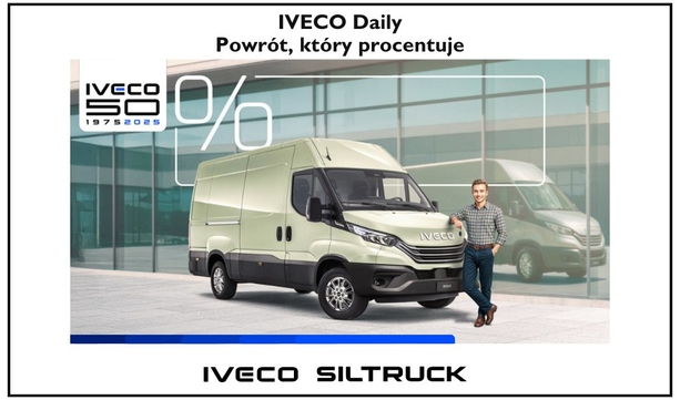 Powrót, który procentuje – specjalna oferta IVECO Daily dla lojalnych klientów