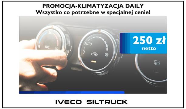 Obsługa klimatyzacji IVECO Daily