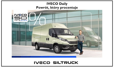 Powrót, który procentuje – specjalna oferta IVECO Daily dla lojalnych klientów