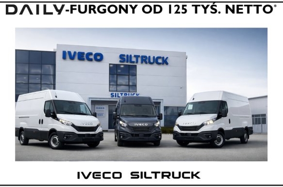 Furgony od ręki od 125 000 netto