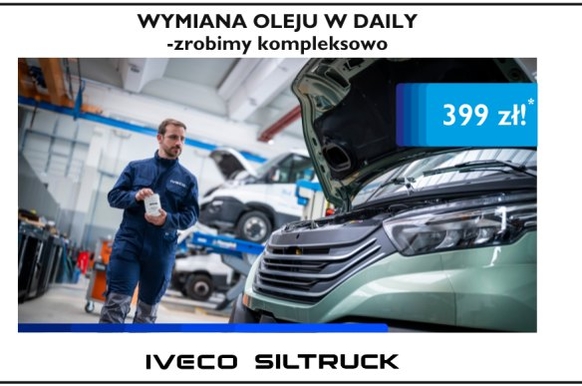 Wymiana oleju silnikowego IVECO Daily