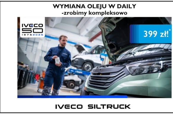 Wymiana oleju silnikowego IVECO Daily