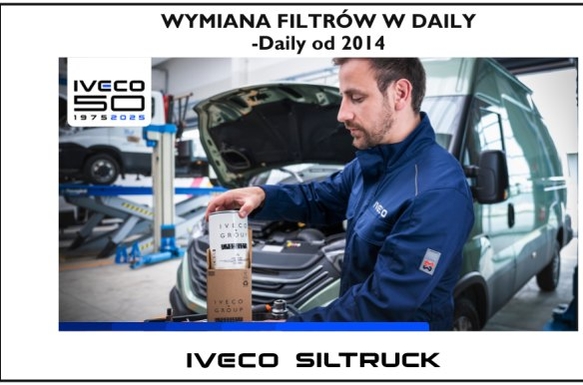 Kompleksowa wymiana filtrów w IVECO Daily