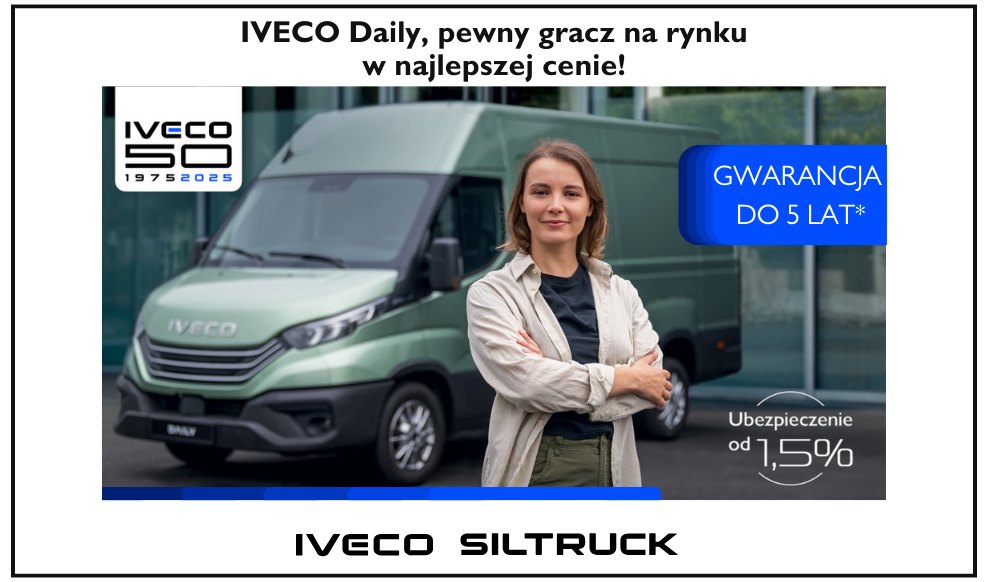 IVECO Daily, pewny gracz na rynku!