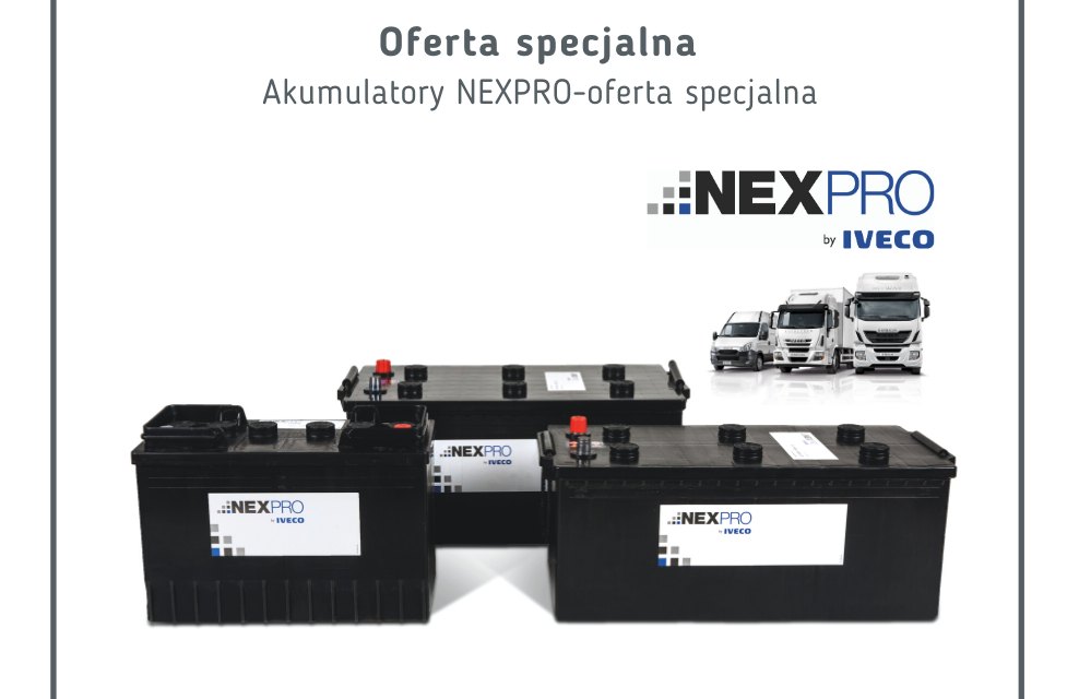 Akumulatory NEXPRO-oferta specjalna