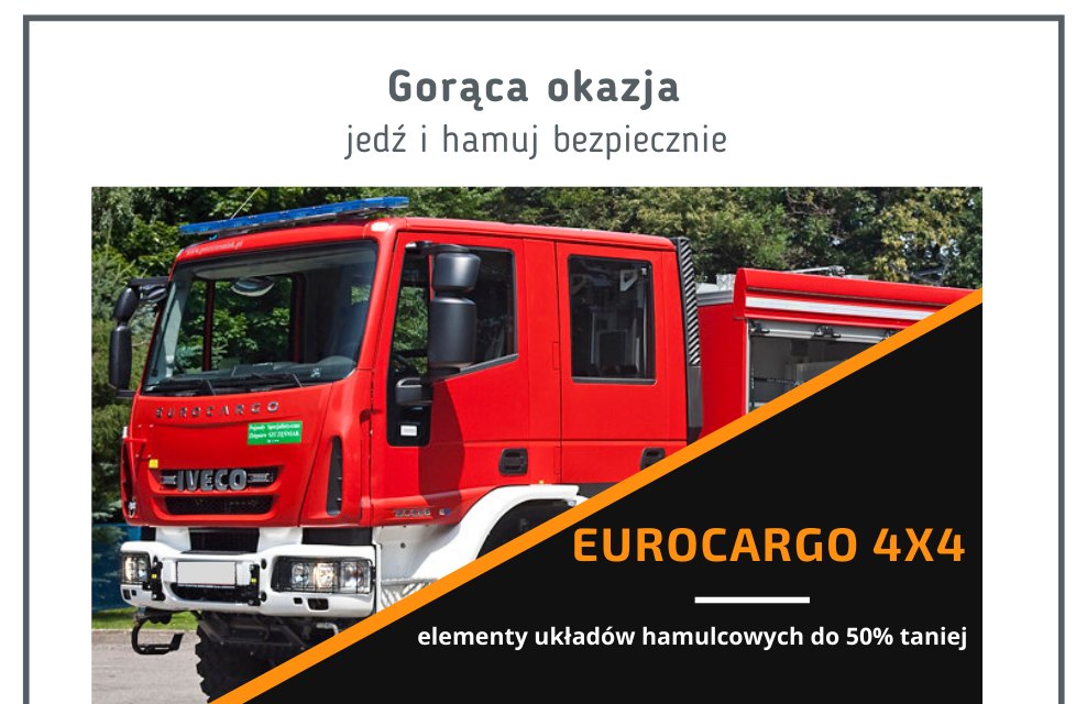 EUROCARGO 4x4 hamulce